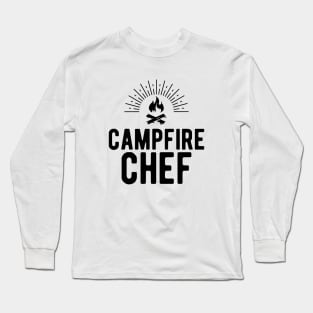 Camper - Campfire Chef Long Sleeve T-Shirt